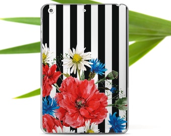 Flowers Case iPad Case iPad Air 2 Case Stripes iPad Mini 2 Case Smart Cover iPad Mini 4 Case Smart Cover iPad Pro 9.7 Case Leather Case i011
