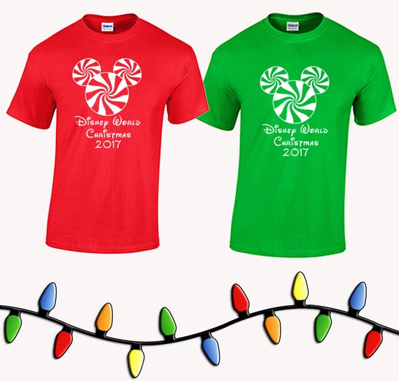 walt disney world christmas shirts