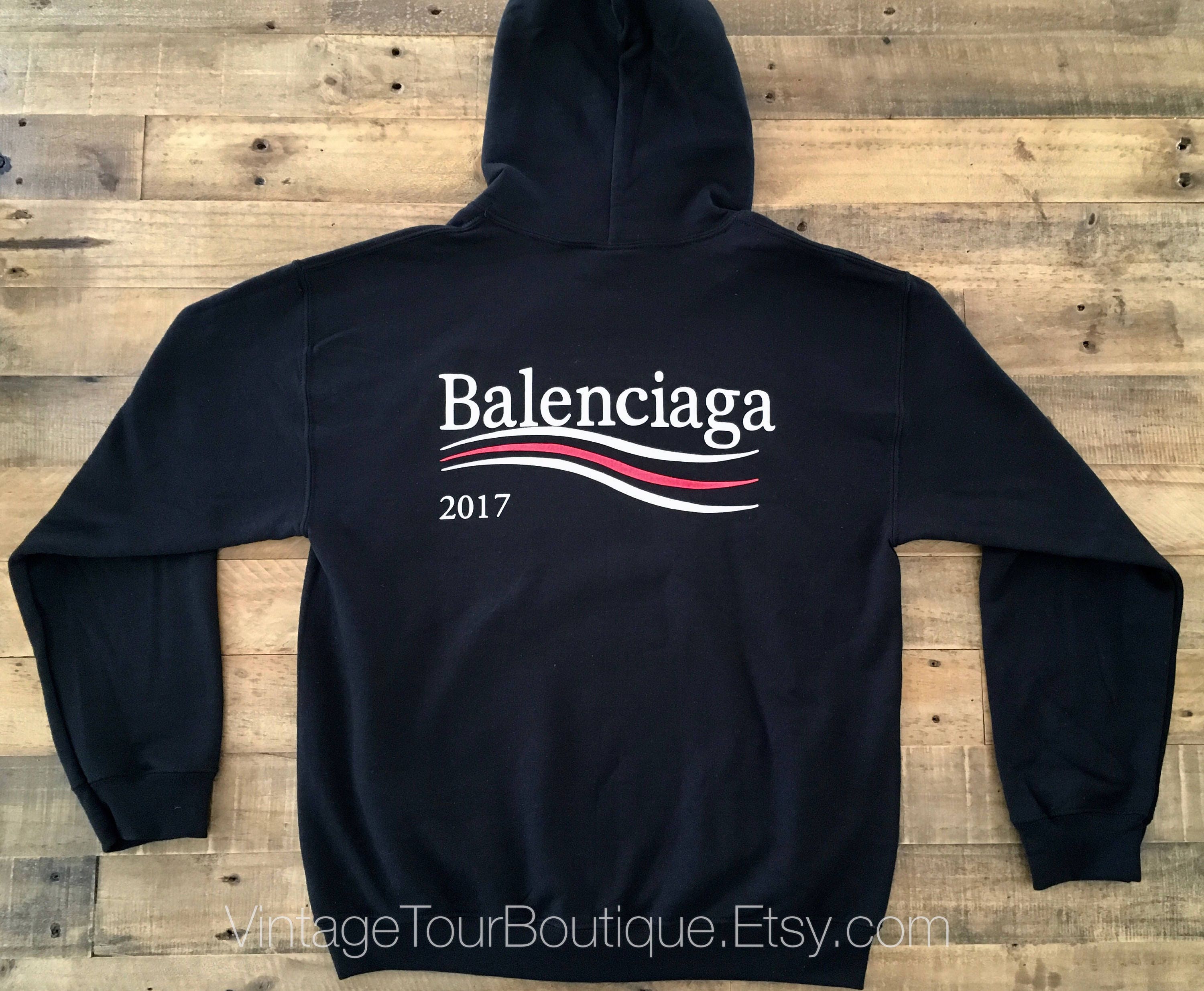 2017 balenciaga hoodie