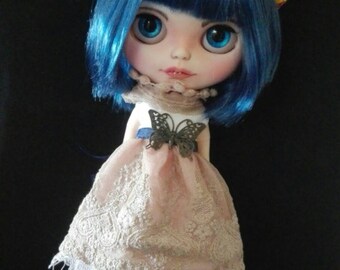 Custom Blythe Doll OOAK. BLUE MOON