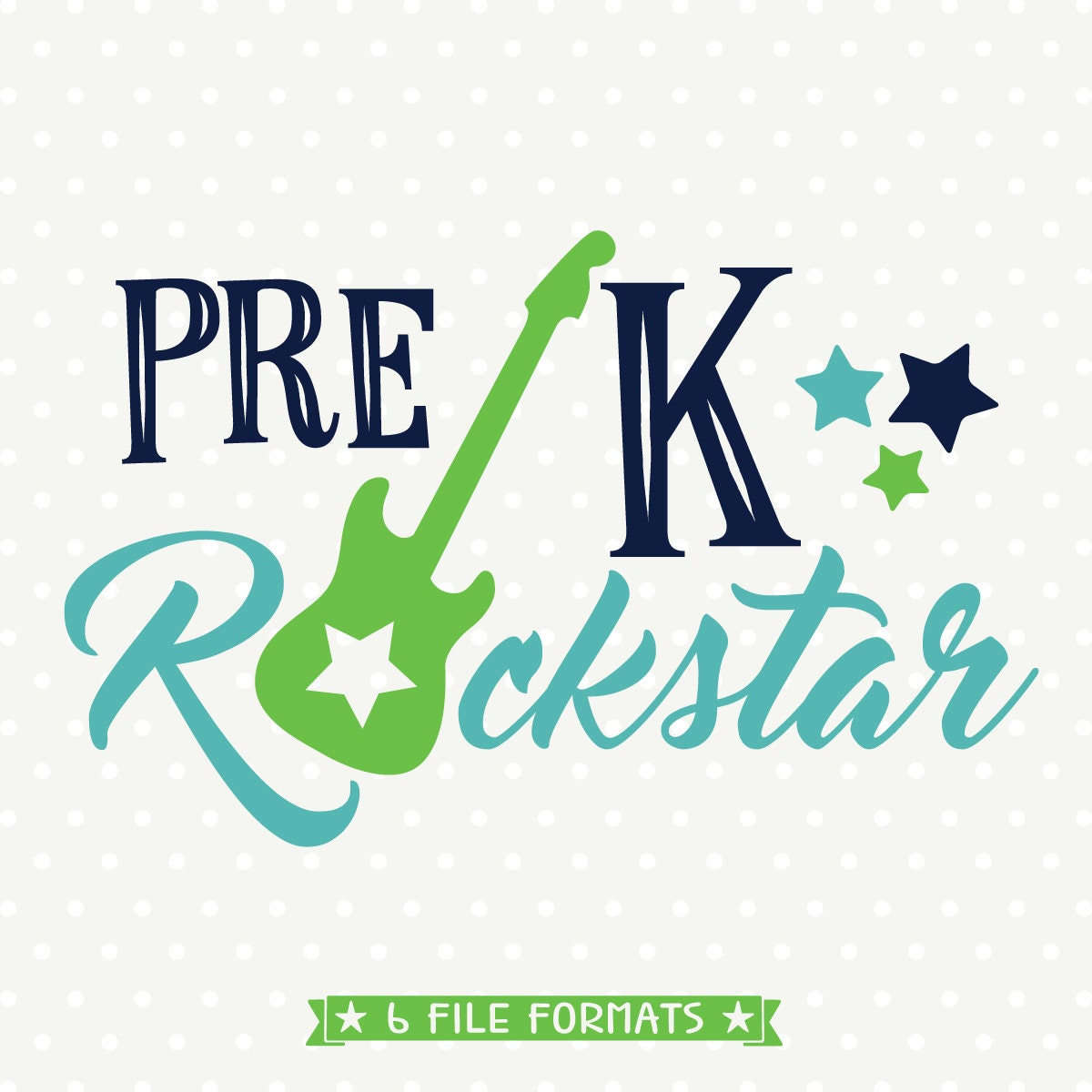 Download First Day of School SVG design Pre K Rockstar SVG file Pre K