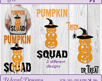 Pumpkin svg, halloween svg, witch hat svg, Pumpkin squad svg, pumpkin stack svg, t shirt svg, dxf halloween, svg bundle, Svg cut file