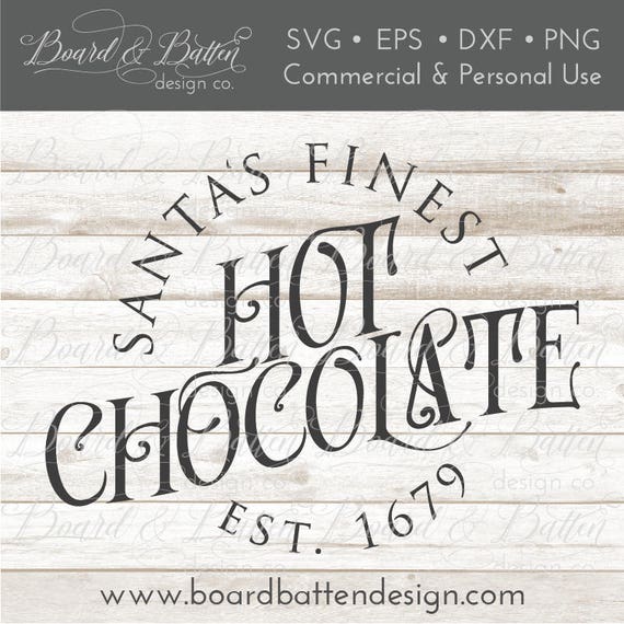 Download Hot Chocolate Svg File Christmas Svg Vintage Holiday Svg