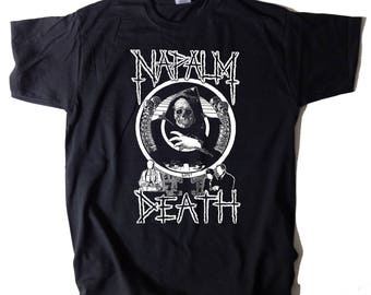 Napalm Death T-SHIRT Life? Grindcore Death Metal Carcass