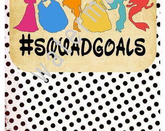 Disney vacation shirts - Little Mermaid svg -silhouette cameo cricut - Ariel svg Jasmine svg iron t shirt transfer JPEG Princess squad goals