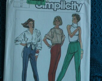 Simplicity 7521 Misses stirrup pants Size 14