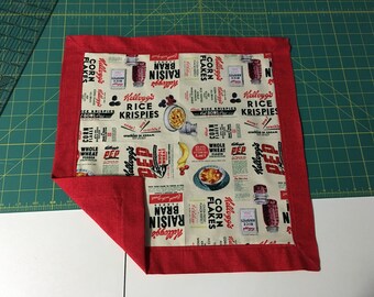 Cloth Napkins, Breakfast-Themed, Set of 6
