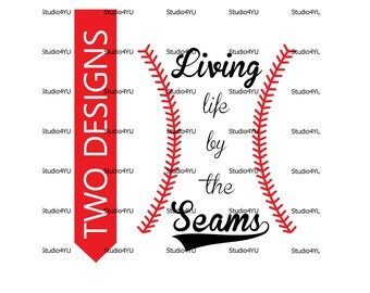 Baseball seams svg baseball svg living baseball svg baseball life svg softball svg svg files for cricut silhouette cut files svg png eps dxf