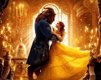 Beauty And The Beast Cross Stitch Pattern