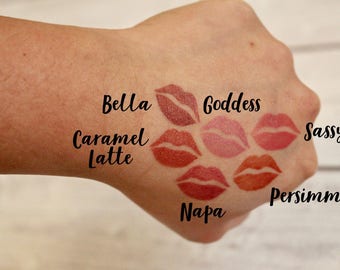 6 Lip Stencil | Ask! Lip Stencil | LipSense | SeneGence | Lip Stencil | Lips Stencil | Lip Swatches | LipSense Stickers