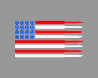 Download Bullet american flag | Etsy