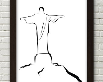 Christ the redeemer Rio de janeiro Rio 2016 Brazil