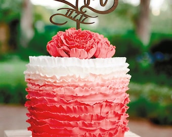 Wedding Cake Topper Two Letters Heart B Letter M Golden Wedding Cake Topper Two Letters Heart B Letter M Golden