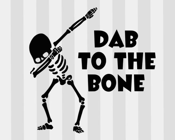 Dabbing skeleton SVG halloween skeleton svg halloween svg