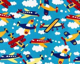 Airplane fabric | Etsy