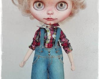 BOWIE Blythe boy custom doll by Antique Shop Dolls