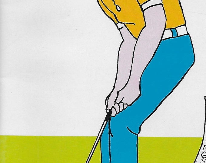 Bob Hope Vintage 17th Annual Celebrity Golf Program Magazine, Original Authentic Signature Autograph, AFA