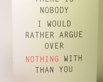 Girlfriend Birthday Card - Boyfriend Birthday Card - Wife Birthday - Husband Birthday - Anniversary card - Funny Anniversary Card