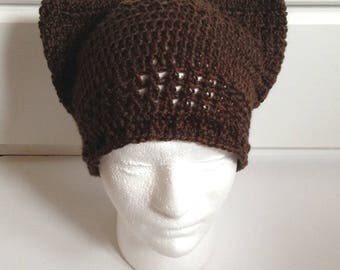 crochet/knitted pussyhat, pussy hat, kitty cat hat, pussy cat ear beanie hat, pussy beanie, kitty hat, knit beanie hat, girl's woman's hat