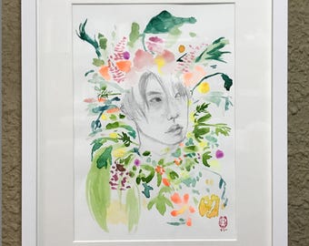 Rheon - Mixed Media on Paper