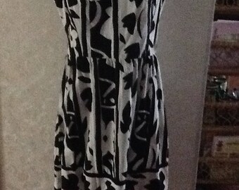 Volup Size 14 1950s inspired fit and flare dress