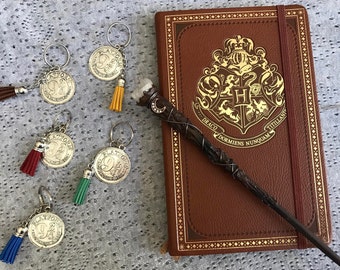 Harry Potter Inspired // Platform 9 3/4 Tassel Keychain *Custom Colors*