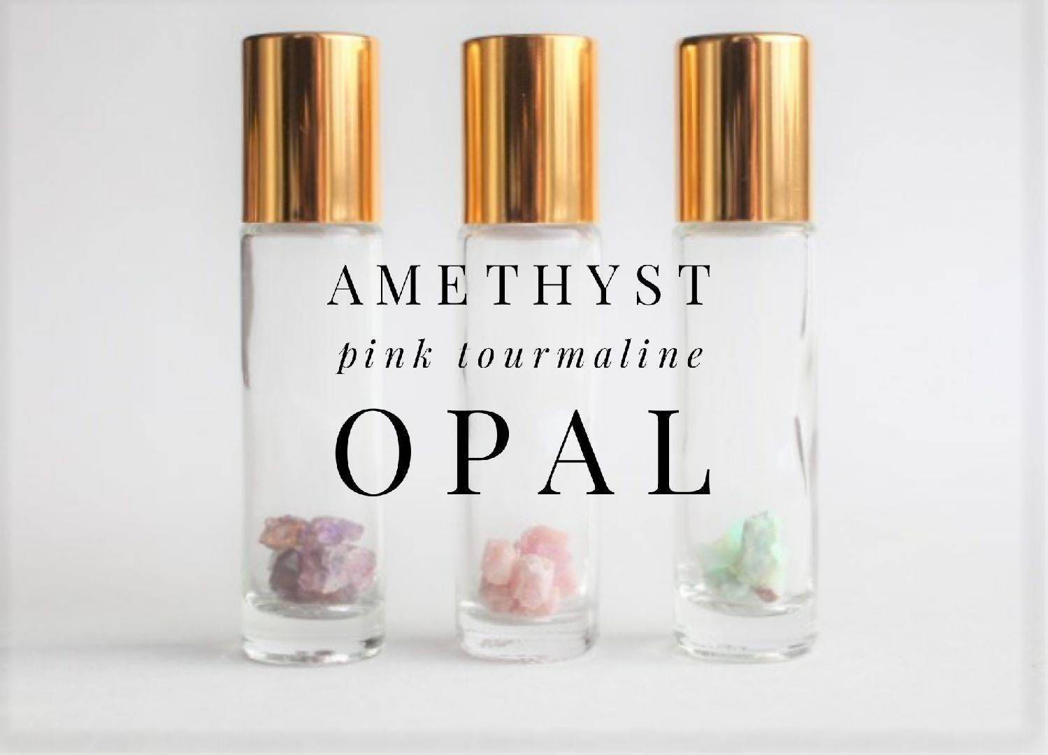 Gemstone Roller Bottle Collection Crystal Collection Crystal