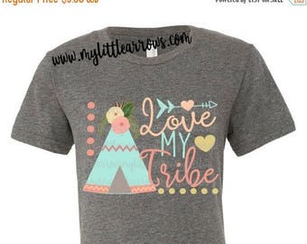 50% off - Teepee Love my tribe SVG, DXF, EPS, png Files for Cutting Machines Cameo or Cricut // tribe svg // arrow svg // family svg