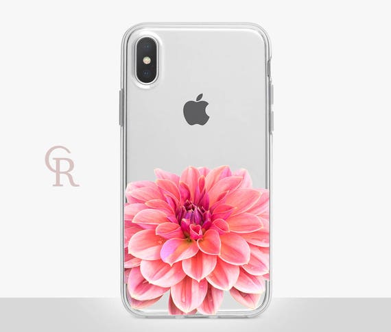 Floral iPhone X Clear Case For iPhone 8 iPhone 8 Plus iPhone