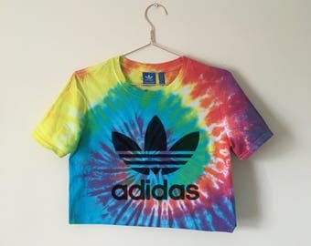 rainbow adidas shirt