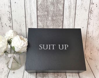 Large personalised bestman gift,groom gift,groom wedding box,bestman giftbox,groomsmen gift,will you be my groomsmen,groom box