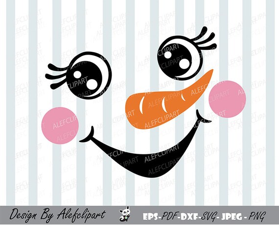 Download Snowman faceChristmas snowman Cute Snowman SVG Christmas