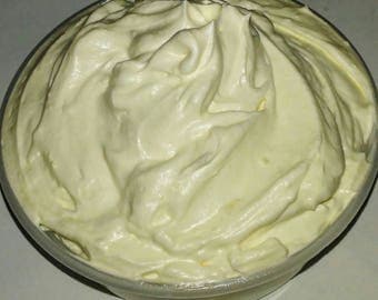 Organic Shea Body Butter - All Natural - Triple Whipped - Bath and Body - Fresh - All Skin Types - Safe for Kids -Sensitive Skin