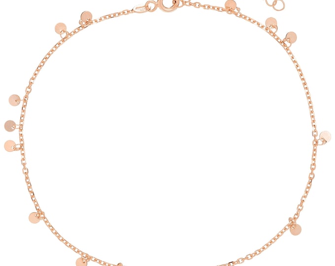 Dainty Disc Anklet