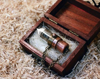 Handmade Steampunk Modification 32GB USB 3.0 Flash Drive Stick COPPER Mod Gadget Pentode Tube