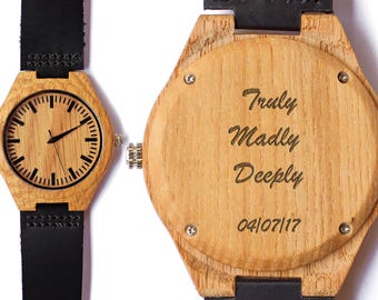 Husband Gift, Mens Wooden Watch, Brother Gift, Gifts for Dad, Will you be my groomsman, Mens Gift, Boyfriend Gift, Gifts for Him, Dad Gifts