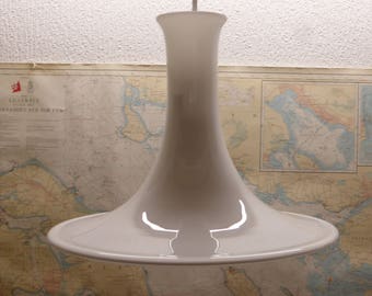 Danish Mandarin Pendant Lamp by Michael Bang for Holmegaard, 1970's