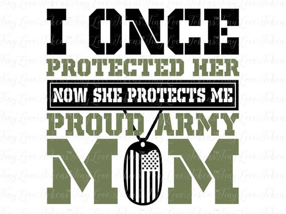 Download Proud Army Mom Daughter Design .svg/.dxf/.eps/.pdf/jpg