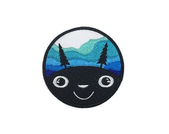 Totoro patch Embroidered sew on patch iron on patch No.367