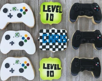 Video Game Controller Cookies
