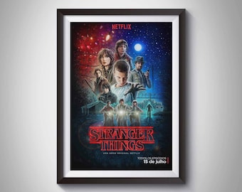Stranger Things, Stranger Things poster, Stranger Things print, Digital print, Movies print, Movie Poster, Home decoration, Gift for fan