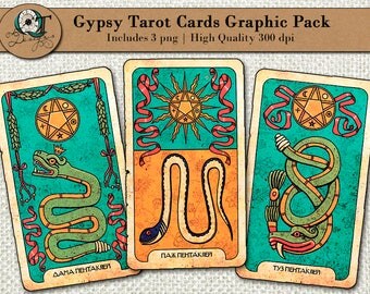 Gypsy tarot cards | Etsy