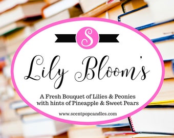 NEW SCENT Lily Blooms, It Ends With Us, Colleen Hoover Inspired Soy Candle