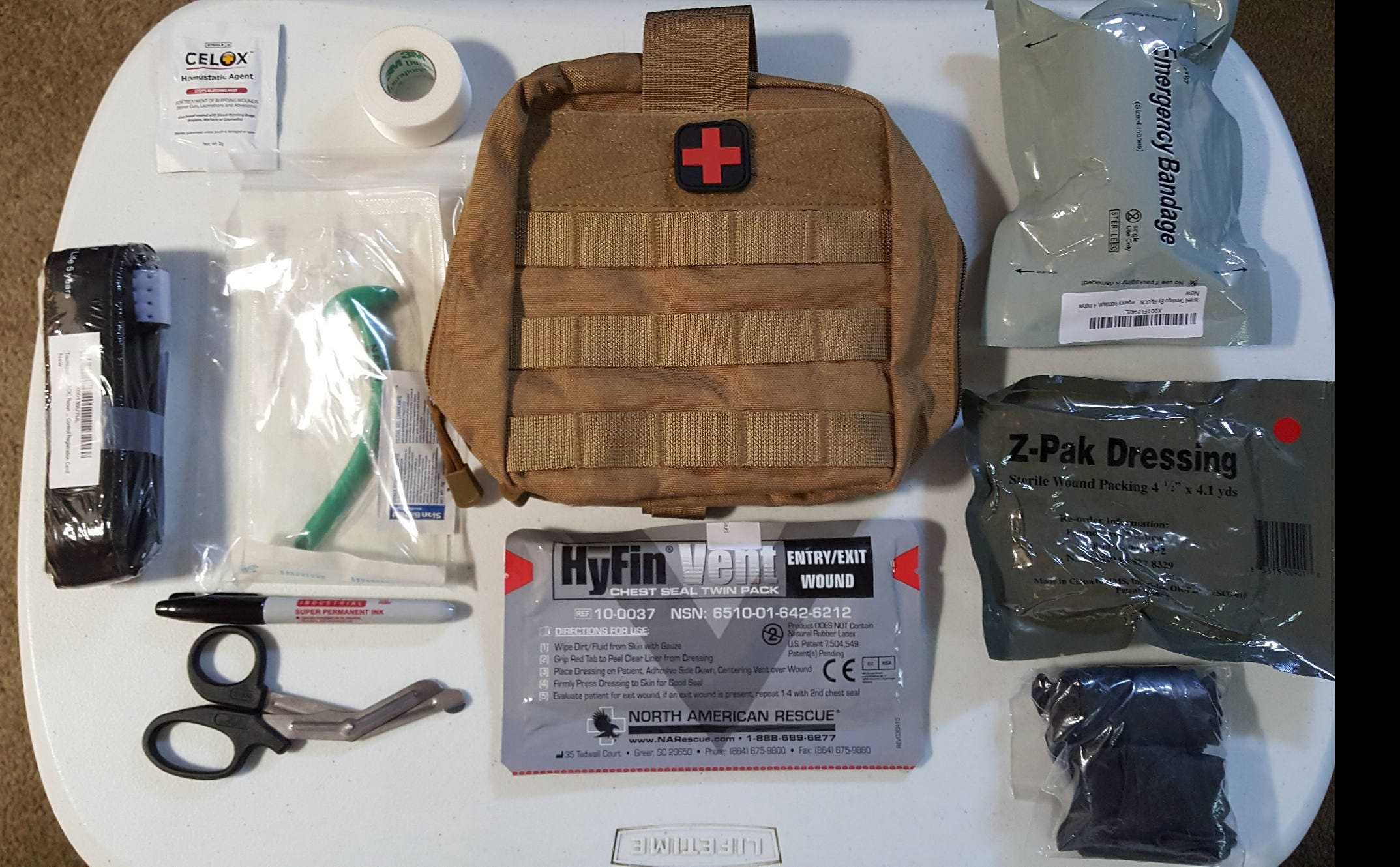 Individual First Aid Kit IFAK Trauma Kit