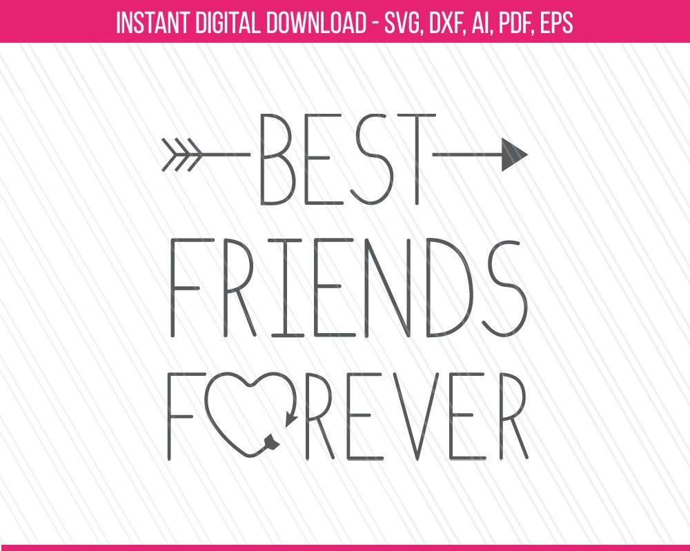Free Free 118 Friends Forever Infinity Svg SVG PNG EPS DXF File