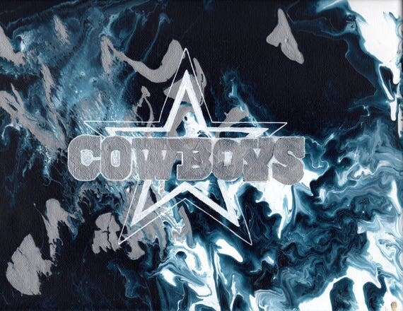Dallas Cowboys Dallas Cowboys Painting Dallas Cowboys Art