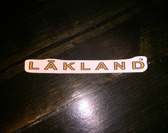Lākland Bass Guitar Waterslide Headstock Decal Logo