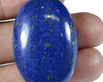 50% sale Super Natural Lapis Lazuli Oval 77 Cts. Cabochon loose semi precious gemstone cabochon 35x23x6 mm Wholesale Gemstone