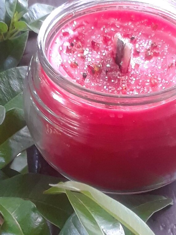 Hand Poured Beeswax Wooden Wick Jar Candle Fruity Pebbles