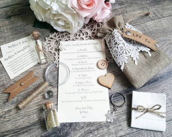 Personalised Mother of the Bride Gift | Mother of the Groom Gift | Mother of the Bride Survival Kit | Mother of the Groom Survival Kit
